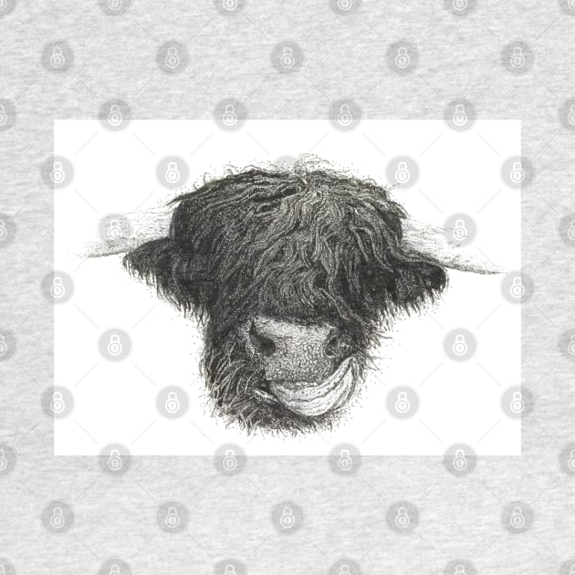 hungry Hamish the hairy cow by David Dots